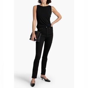 Toteme High Rise Black Skinny Jeans - Size 28 - worn twice
